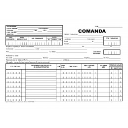 Nota de comanda