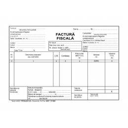 Factura A5 - 3 exemplare