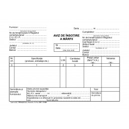 Aviz A5 - personalizat